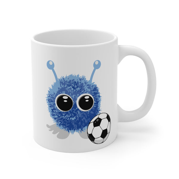 Dream Big Fuzzy Soccer Mug