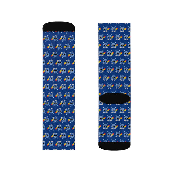 Crazy Socks: Fuzzy Popsicle