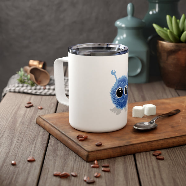 Insulated Coffee Mug: Fuzzy