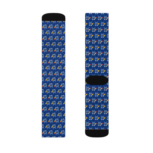Crazy Socks: Fuzzy Popsicle